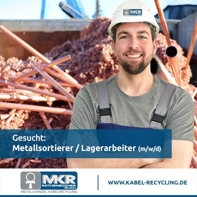 Metallsortierer / Lagerarbeiter (m/w/d) im Zweischichtbetrieb